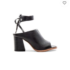 Sol Sana Rango Mule Black Lace Up 39